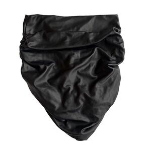 Black Leather Skirt